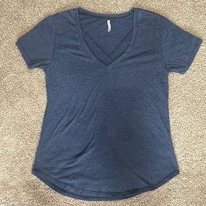 Z Supply Cut-Out V Neck shirt